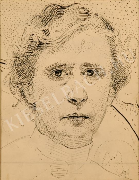 Wagner, Kornélia (Wagner, Cornélia, Paczka Fe - Self-Portrait painting