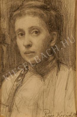 Rácz-Kovách, Margit - Self-Portrait 