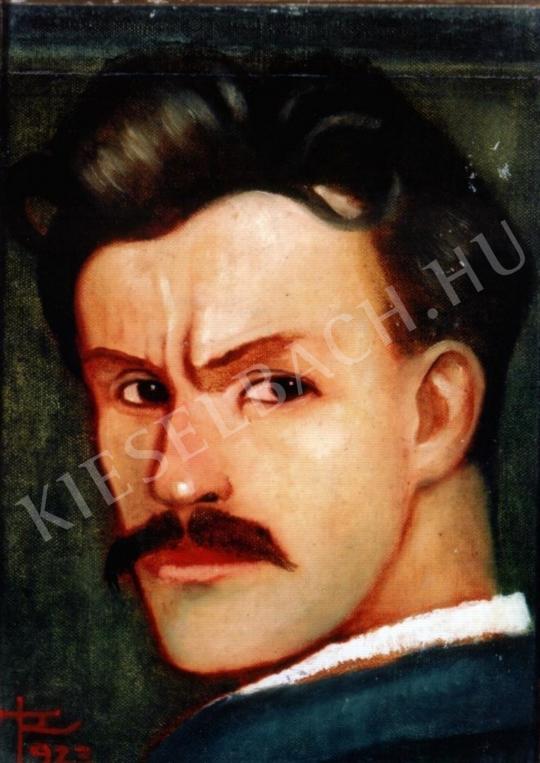  Remsey, Jenő György - Self-Portrait painting