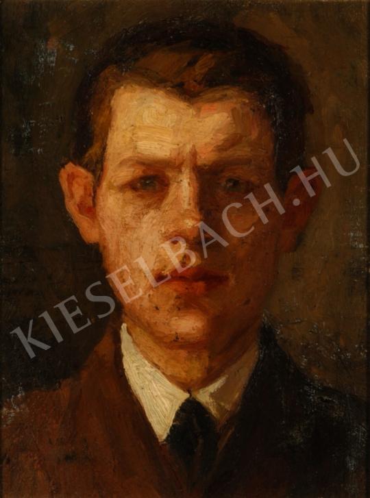 Schneider, Jakab - Self-Portrait painting