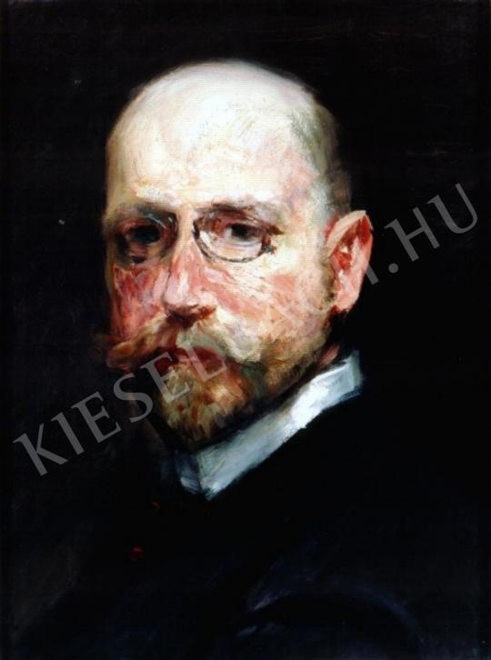 Strobentz, Frigyes - Self-Portrait painting