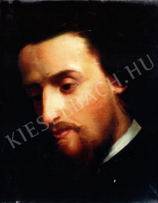 Telepy, Károly - Self-Portrait painting