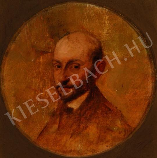  Vágó, Pál - Self-Portrait painting