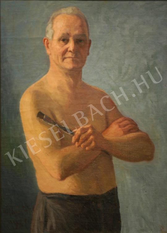 Widder, Félix - Self-Portrait painting