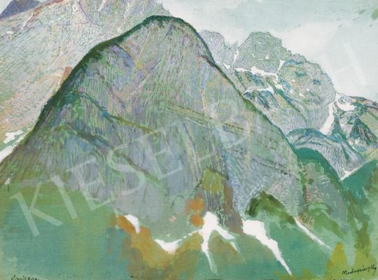  Mednyánszky, László - Snowy Mountain Peaks | 26th Auction auction / 7 Lot