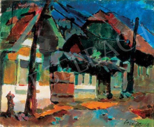 Nagy, Oszkár - Street in Nagybánya | 26th Auction auction / 25 Lot