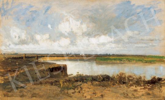 Mészöly, Géza - The Bend of the Tisza by Szolnok | 26th Auction auction / 34 Lot