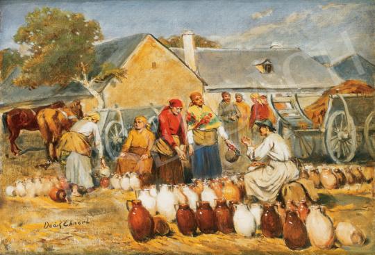 Deák Ébner, Lajos - Market in Szolnok | 26th Auction auction / 40 Lot