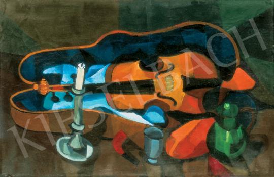  Simon, György János - Still-Life with a Violin | 26th Auction auction / 97 Lot