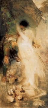Bécsi festő, 1870-1890 között - Loreley éneke | 26. Aukció aukció / 123 tétel
