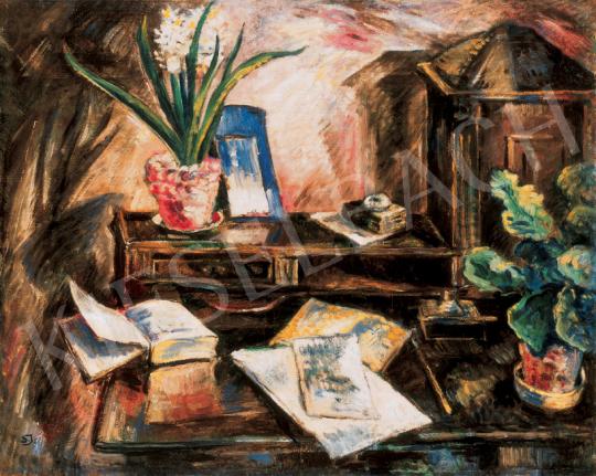 Schadl, János - Desk Still Life with a Hyacinthe | 26th Auction auction / 165 Lot