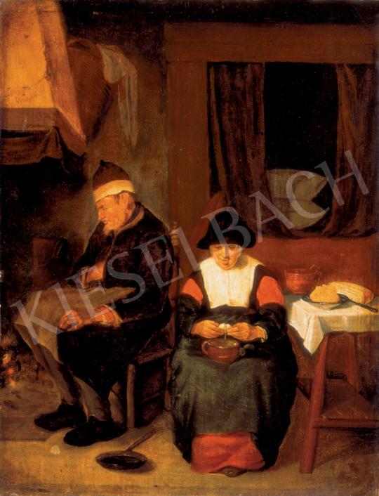 Ismeretlen német festő, 18. század második fe - Szobában | 26. Aukció aukció / 173 tétel