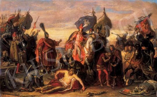 Than, Mór - László Kun and Habsburg Rudolphe after the Battle in Morvamező | 26th Auction auction / 175 Lot