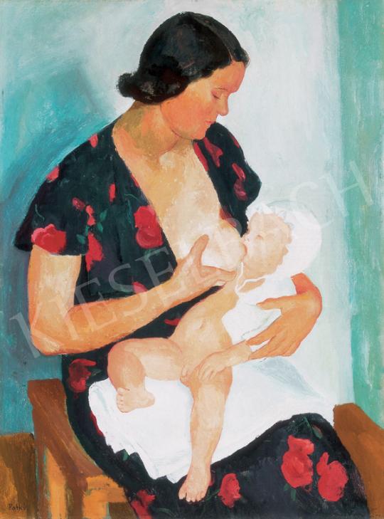  Patkó, Károly - Motherhood | 26th Auction auction / 207 Lot