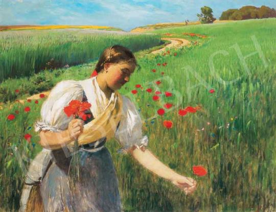 Szinyei Merse, Pál - On the Field with Poppies | 26th Auction auction / 216 Lot