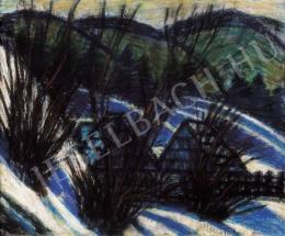 Nagy, István - Hills with Blue Shadows, Late 1920s 