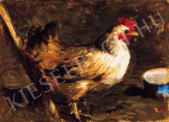  Koszta, József - A Hen, c. 1930 painting