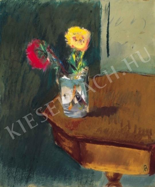  Bernáth, Aurél - Still-Life with Flowers, 1945 painting