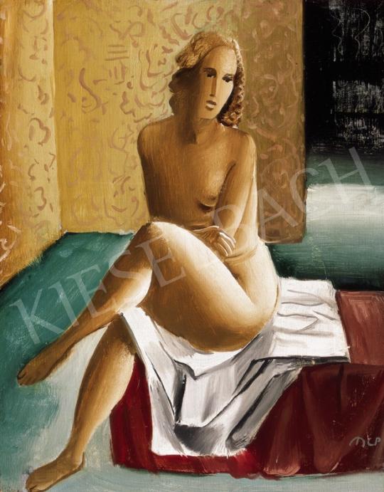  Molnár C., Pál - Sitting Nude | 23rd Auction auction / 21 Lot