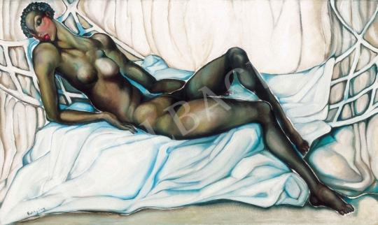  Batthyány, Gyula - Lying Nude, Early 1930s painting