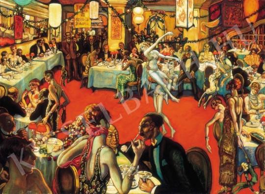  Batthyány, Gyula - Nightclub, 1920s painting