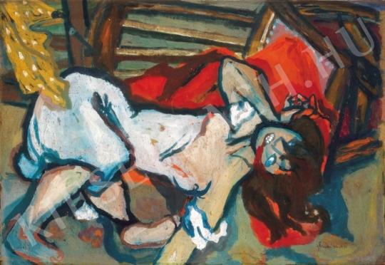  Anna, Margit - Murder, 1936 painting