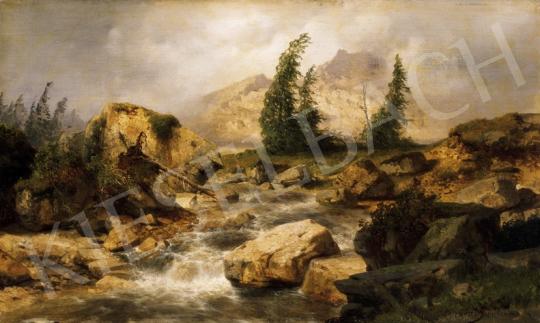 Zimmerman, Albert - Landscape in the Alps with a Torrential Brook | 23rd Auction auction / 29 Lot