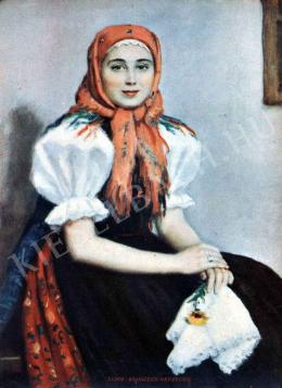 Áldor, János László - Woman from Rimaszécs 