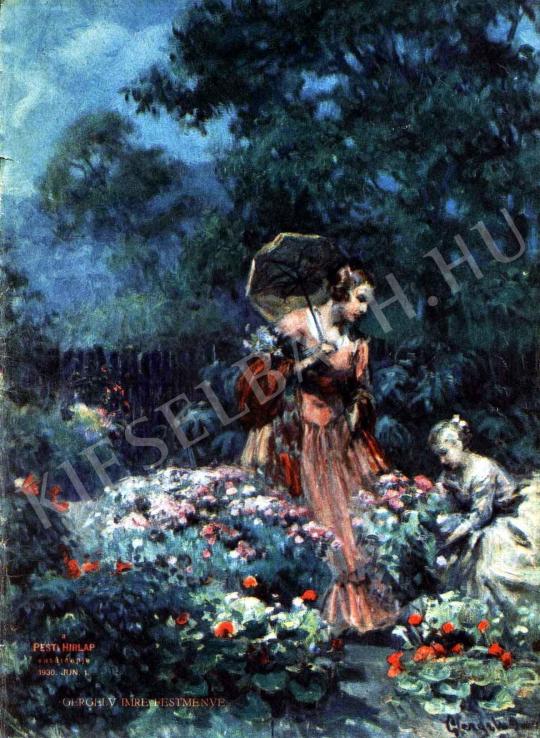 Gergely, Imre - Flower Gathering painting