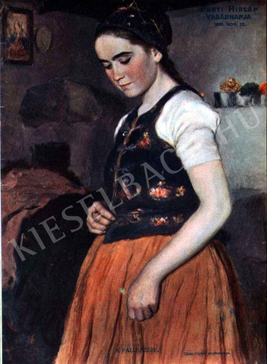  Glatz, Oszkár - The Beauty of the Village painting