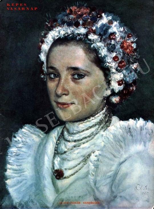  Glatz, Oszkár - Young Wife painting