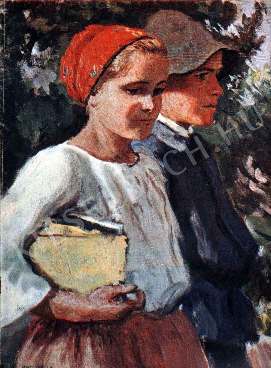  Glatz, Oszkár - From School painting