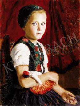  Glatz, Oszkár - Girl with a Doll 