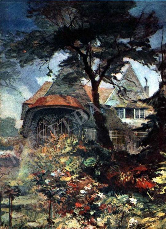  Háry, Gyula - Ferenc Herczeg's Villa in Hűvösvölgy painting