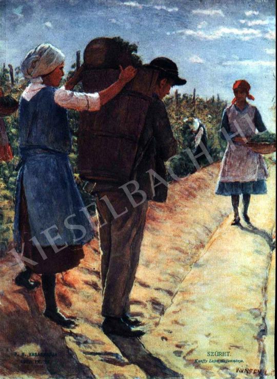  Kunffy, Lajos - Harvest painting