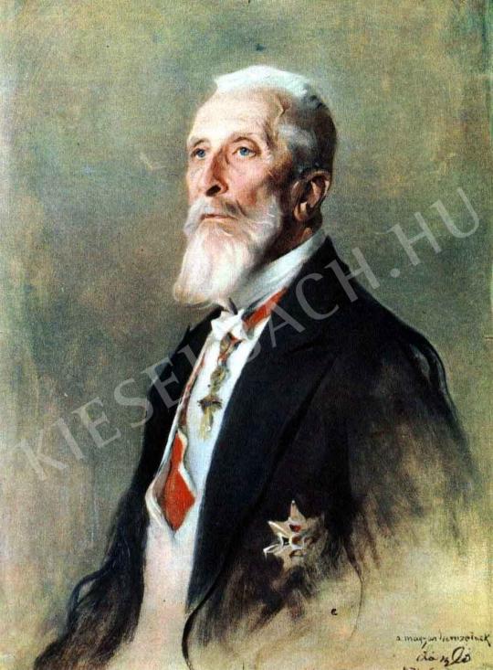  László, Fülöp - The Portrait of Count Albert Apponyi painting