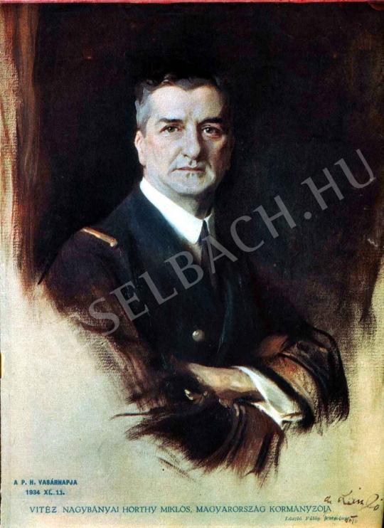  László, Fülöp - Miklós Horthy of Nagybánya painting