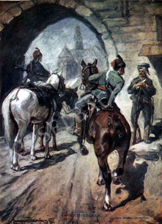  Lengyel-Reinfuss, Ede - Rákóczy- Cavalrymen painting