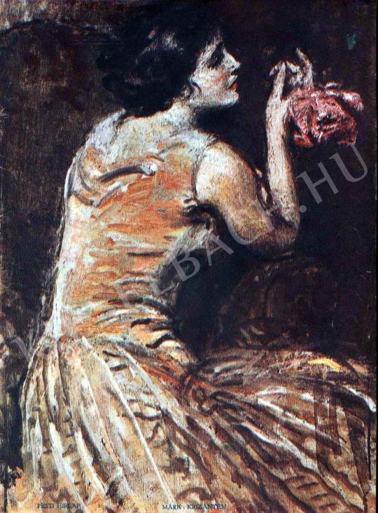 Márk, Lajos - Chrysantemum painting