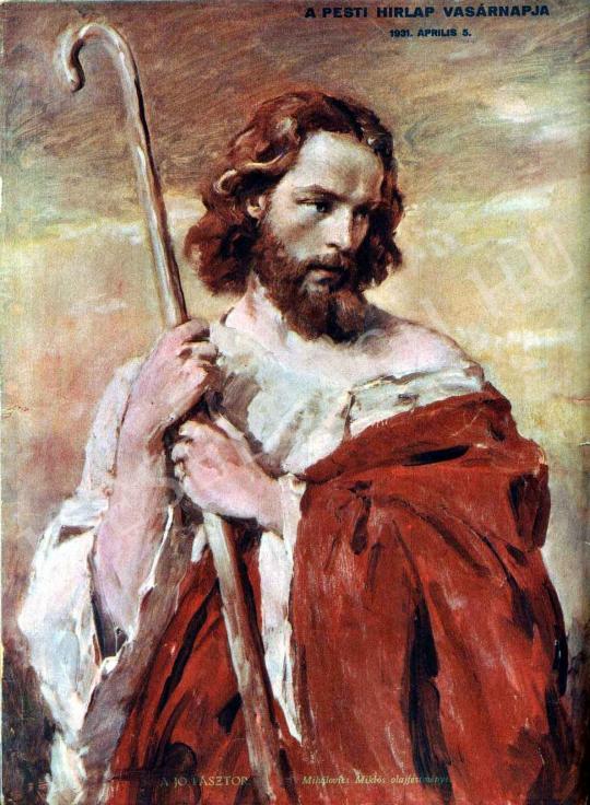 Mihalovits, Miklós - The Good Shepherd painting