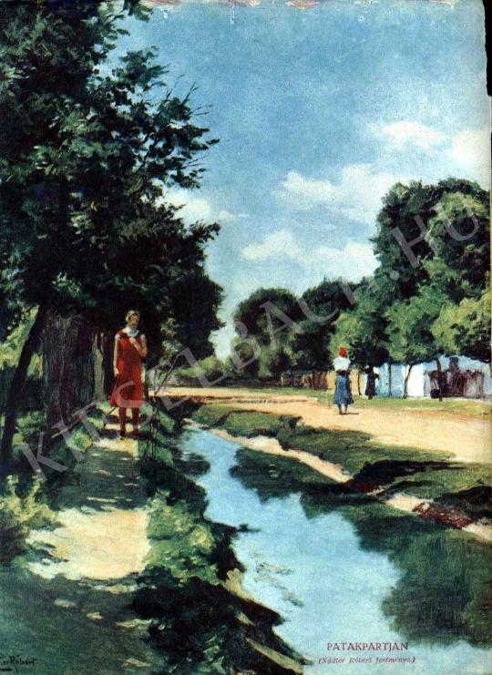  Nádler Róbert - Patakparton festménye