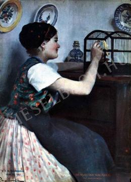 Pap, Emil - Young Wife with a Bird 