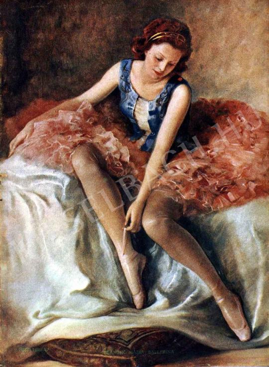  Szánthó, Mária - Ballerina painting