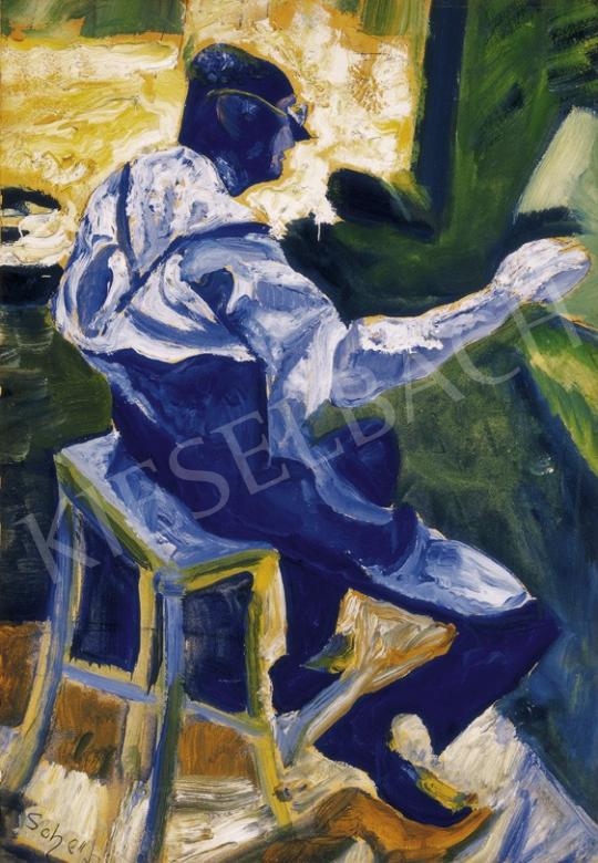  Scheiber, Hugó - The Painter Working | 27th Auction auction / 8 Lot