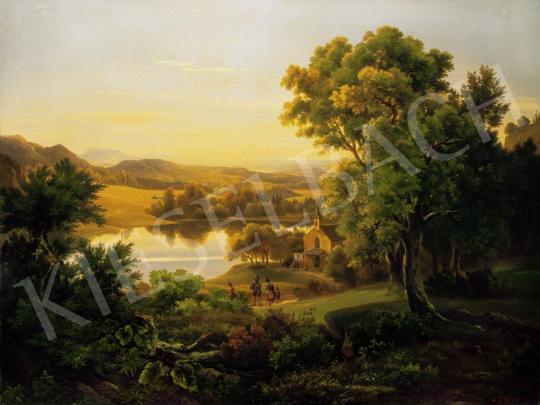 Koebel, Franz Georg - Romantic Landscape with a Lake | 27th Auction auction / 11 Lot