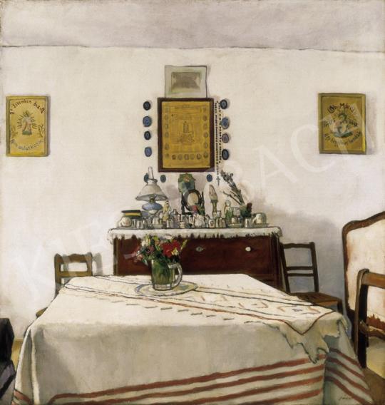 Jávor, Pál - Living Room in a Peasant House in Szolnok | 27th Auction auction / 39 Lot