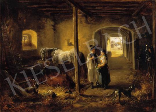  Venne, Adolf van der - Courtship, 1857 | 27th Auction auction / 48 Lot