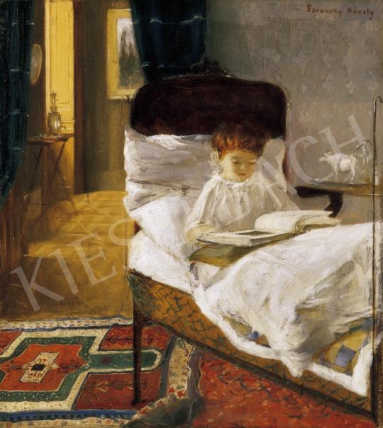  Ferenczy, Károly - Valér in Bed, 1888 | 27th Auction auction / 84 Lot