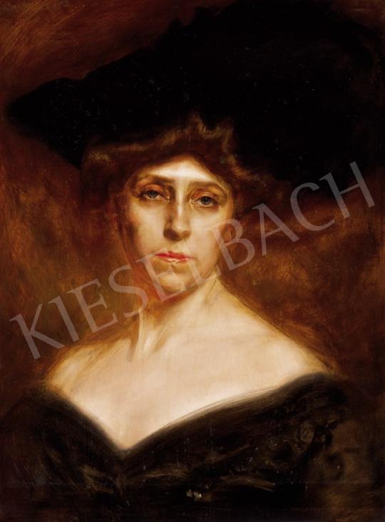  Karlovszky Bertalan - Női portré | 23. Aukció aukció / 66 tétel