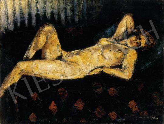 Orbán, Dezső - Lying Nude | 27th Auction auction / 98 Lot